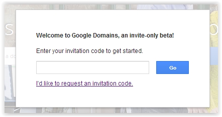 Google Akhirnya Menawarkan Jasa Domain - Invitation