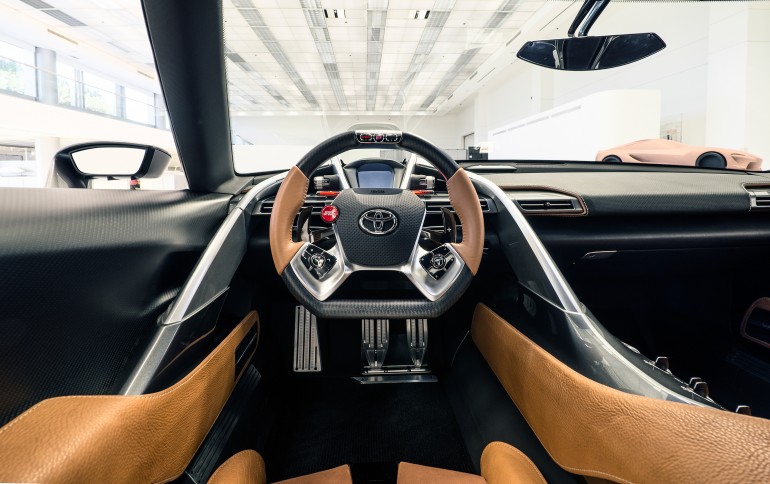 Toyota FT-1 Concept Car Dashboard